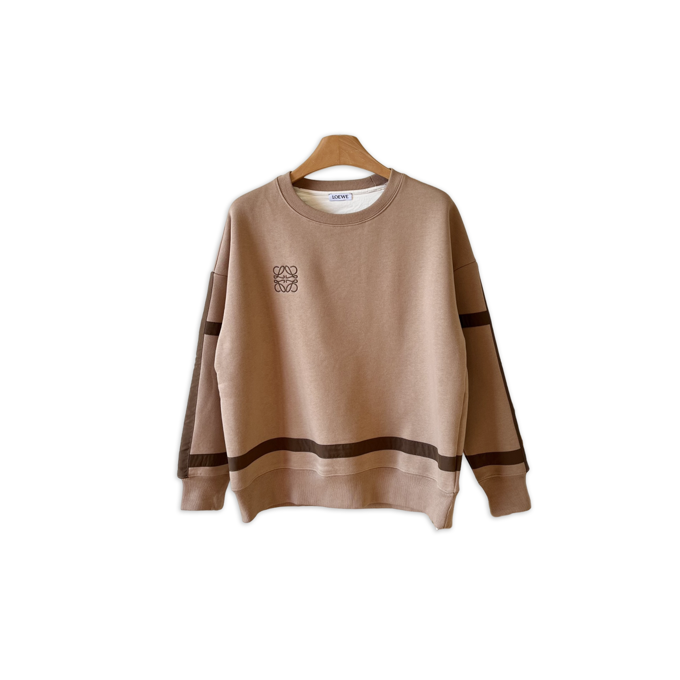 L0ew* fleece-lined sweatshirt